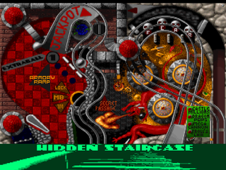 Extreme Pinball | PlayStation | gameplay screenshot | region=North America | source-country= | zypher-v2 | moby-fcccf93df437 | Data by MobyGames.com