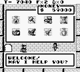 
Solomon's Club | Game Boy | gameplay screenshot | Data by MobyGames.com