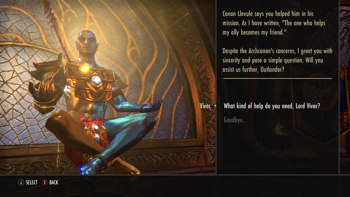 The Elder Scrolls Online: Morrowind | Xbox One | gameplay screenshot | Region: North America | source-country= | Data by MobyGames.com