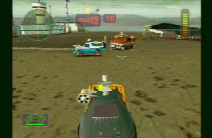 Vigilante 8 | PlayStation | gameplay screenshot | region=North America | source-country= | zypher-v2 | moby-9a4610eeaf3a | Data by MobyGames.com