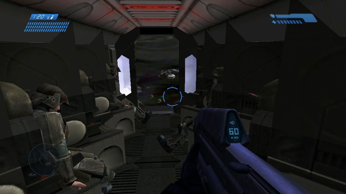Halo: Combat Evolved - Anniversary | Xbox 360 | gameplay screenshot | Region: North America | source-country= | Data by MobyGames.com