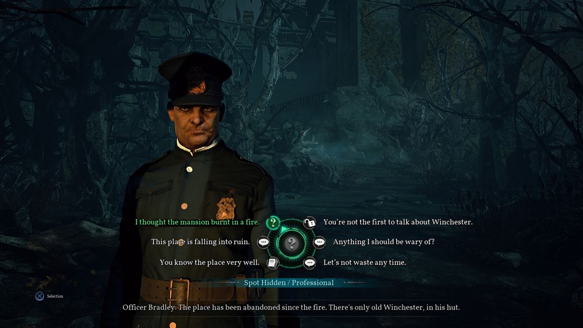 Call of Cthulhu | PlayStation 4 | gameplay screenshot | Region: North America | source-country= | Data by MobyGames.com