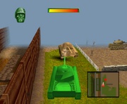 
Army Men: Sarge's Heroes | PlayStation | gameplay screenshot | Data by MobyGames.com