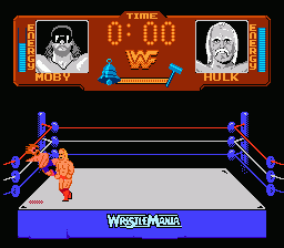 
WWF WrestleMania | NES | gameplay screenshot | Data by MobyGames.com