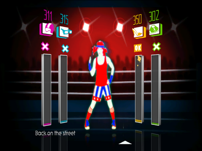 Just Dance | Wii | gameplay screenshot | region=North America | source-country= | zypher-v2 | moby-d7c3b35fe3cc | Data by MobyGames.com