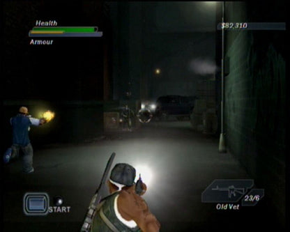 50 Cent: Bulletproof | Xbox | gameplay screenshot | region=North America | source-country= | zypher-v2 | moby-2af8a40974ba | Data by MobyGames.com