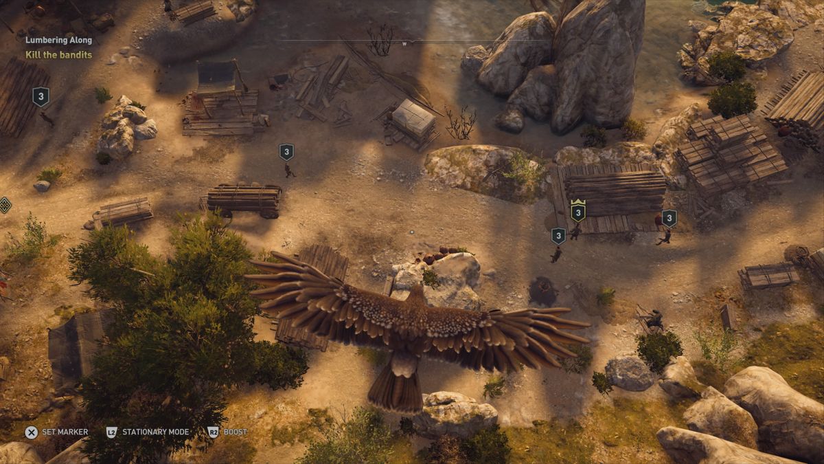 
Assassin's Creed: Odyssey | PlayStation 4 | gameplay screenshot | Region: North America | source-country= | Data by MobyGames.com