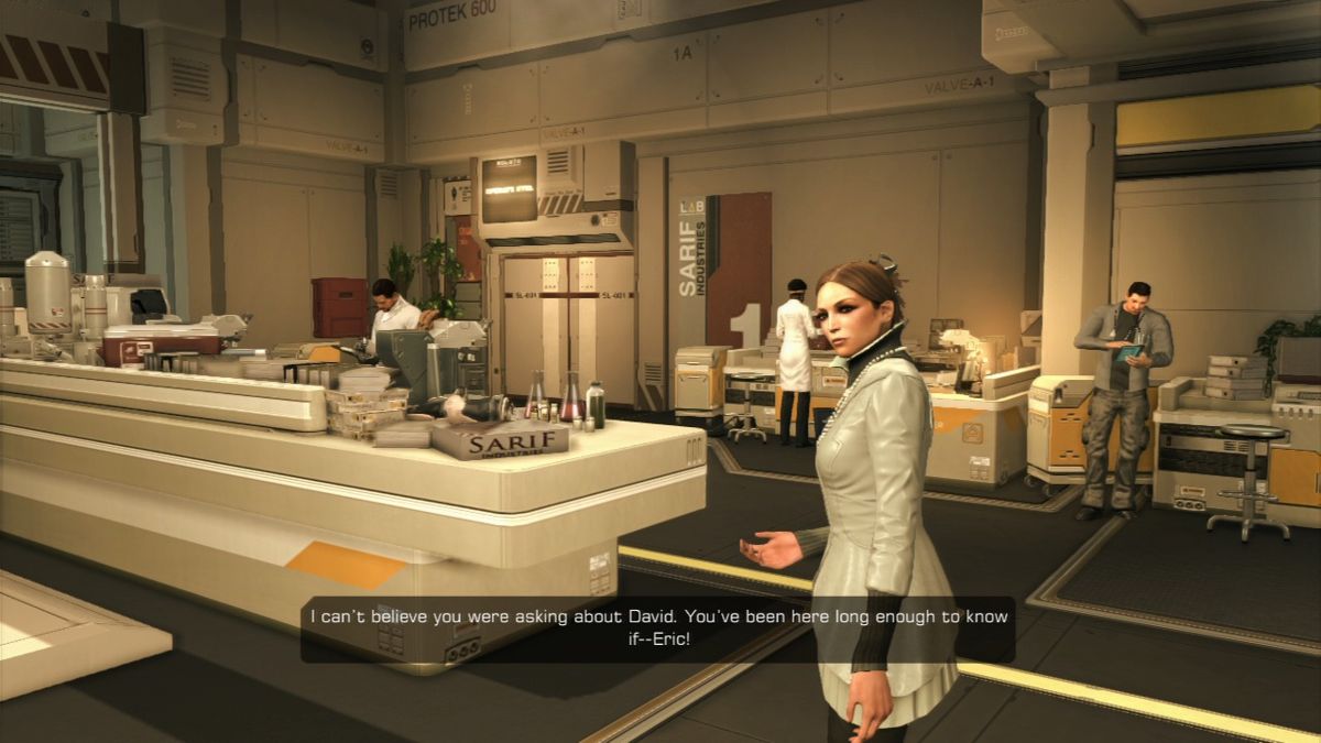 
Deus Ex: Human Revolution | PlayStation 3 | gameplay screenshot | Region: North America | source-country= | Data by MobyGames.com