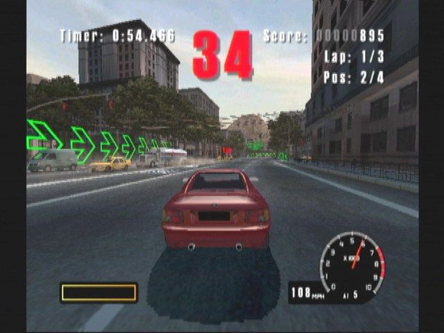 
Burnout | GameCube | gameplay screenshot | Data by MobyGames.com