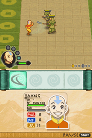 
Avatar: The Last Airbender - The Burning Earth | Nintendo DS | gameplay screenshot | Data by MobyGames.com