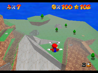 
Super Mario 64 | Nintendo 64 | gameplay screenshot | Data by MobyGames.com