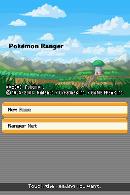 Pokémon Ranger: Shadows of Almia | Nintendo DS | gameplay screenshot | region=North America | source-country= | zypher-v2 | moby-4fc3774071ea | Data by MobyGames.com