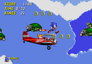 Sonic the Hedgehog 2 | Genesis | gameplay screenshot | Data by MobyGames.com