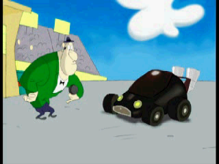 
Nicktoons Racing | PlayStation | gameplay screenshot | Data by MobyGames.com