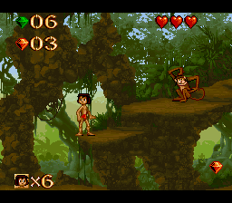 
Disney's The Jungle Book | SNES | gameplay screenshot | Data by MobyGames.com
