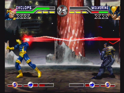 
X-Men: Mutant Academy | PlayStation | gameplay screenshot | Region: North America | source-country= | Data by MobyGames.com