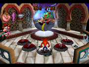 
Crash Bandicoot: Warped | PlayStation | gameplay screenshot | Data by MobyGames.com