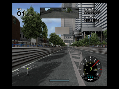 
R:Racing Evolution | GameCube | gameplay screenshot | Data by MobyGames.com
