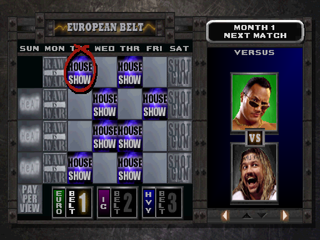 
WWF Attitude | PlayStation | gameplay screenshot | Region: North America | source-country= | Data by MobyGames.com