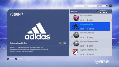 
FIFA 19 | PlayStation 4 | gameplay screenshot | Data by MobyGames.com