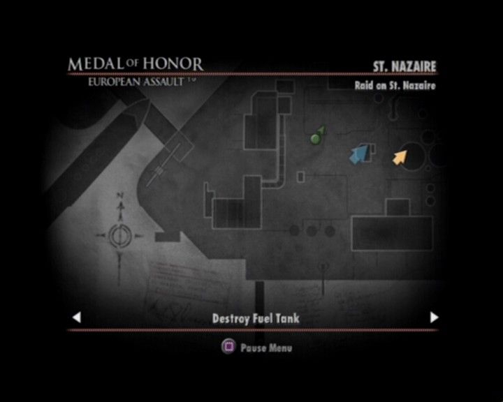 Medal of Honor: European Assault | PlayStation 2 | gameplay screenshot | region=North America | source-country= | zypher-v2 | moby-d2dcc67139ae | Data by MobyGames.com