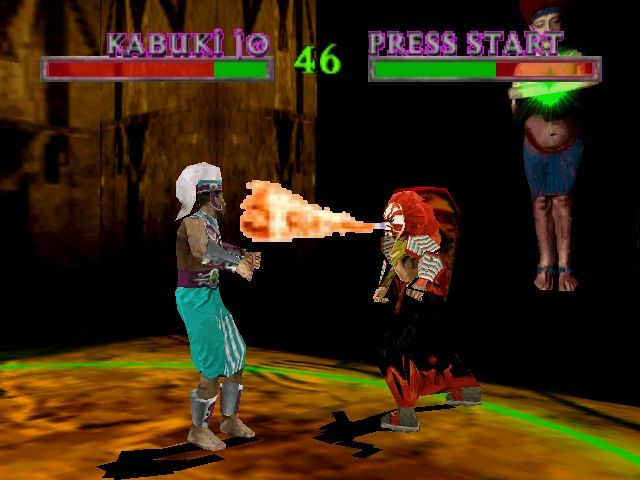 War Gods | Nintendo 64 | gameplay screenshot | Data by MobyGames.com