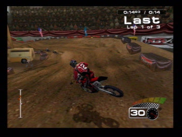 
MX 2002 featuring Ricky Carmichael | PlayStation 2 | gameplay screenshot | Data by MobyGames.com
