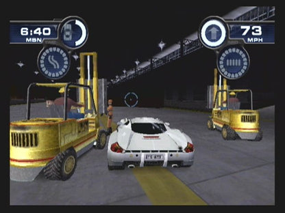 Spy Hunter | GameCube | gameplay screenshot | region=North America | source-country= | zypher-v2 | moby-ebd3cf8ae34c | Data by MobyGames.com