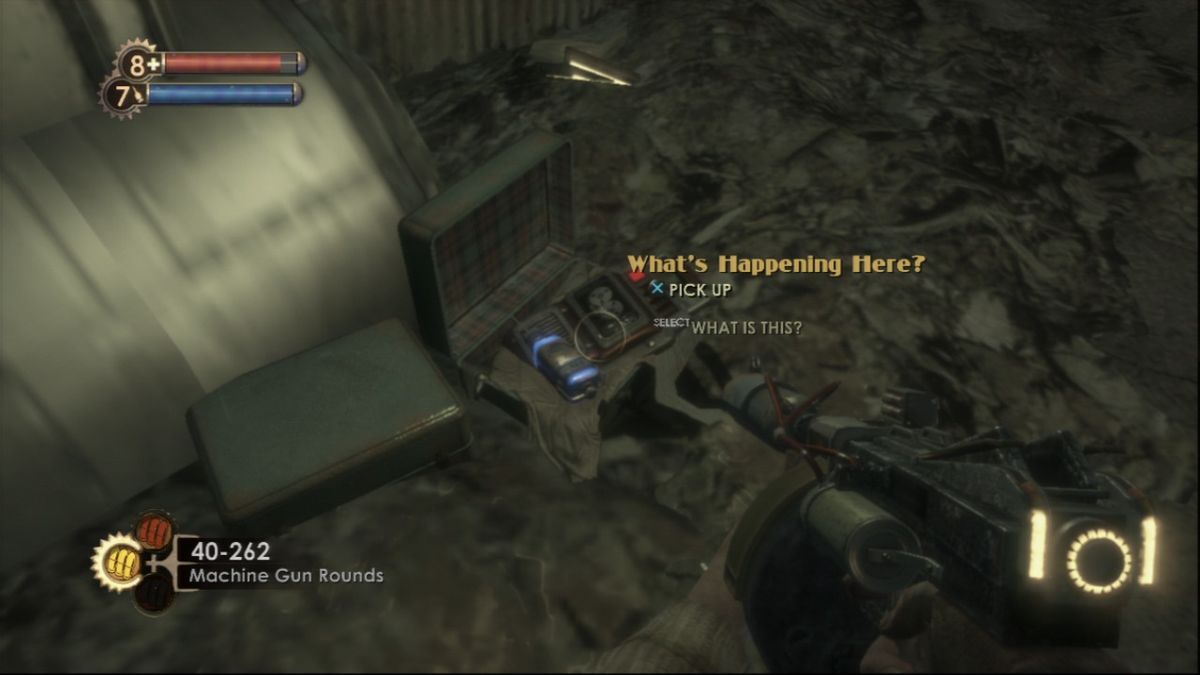 BioShock | PlayStation 3 | gameplay screenshot | Region: North America | source-country= | Data by MobyGames.com