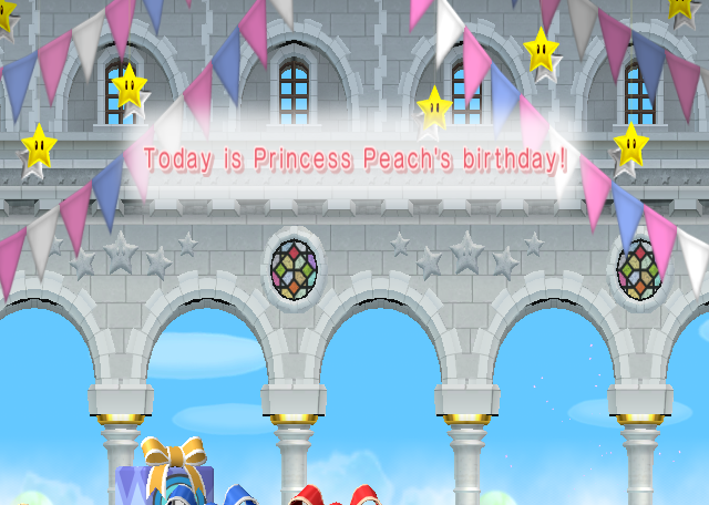 
New Super Mario Bros. Wii | Wii | gameplay screenshot | Region: North America | source-country= | Data by MobyGames.com