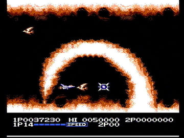 
Life Force | NES | gameplay screenshot | Data by MobyGames.com