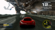Ridge Racer 7 | PlayStation 3 | gameplay screenshot | region=North America | source-country= | zypher-v2 | moby-4fa2f8569b1a | Data by MobyGames.com