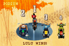 Road Rash: Jailbreak | Game Boy Advance | gameplay screenshot | region=North America | source-country= | zypher-v2 | moby-8eb4a776f7b0 | Data by MobyGames.com