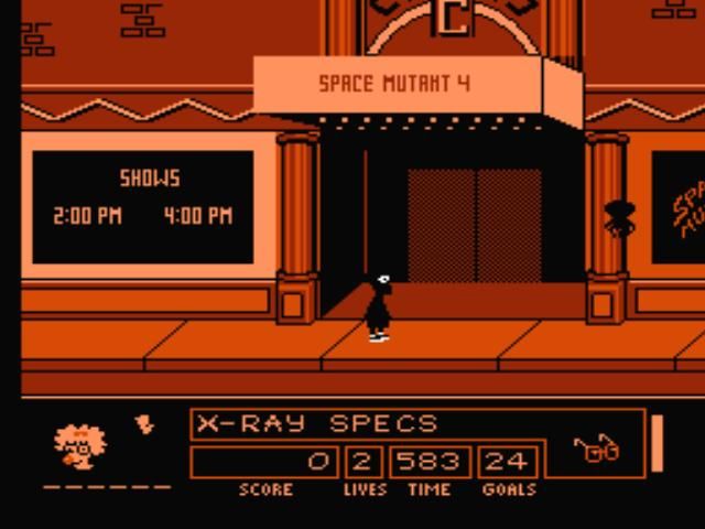 
The Simpsons: Bart vs. the Space Mutants | NES | gameplay screenshot | Data by MobyGames.com