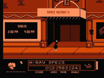 
The Simpsons: Bart vs. the Space Mutants | NES | gameplay screenshot | Data by MobyGames.com