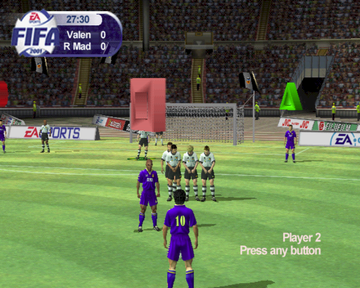 
FIFA 2001: Major League Soccer | PlayStation 2 | gameplay screenshot | Region: North America | source-country= | Data by MobyGames.com