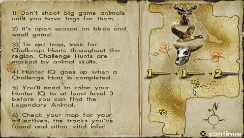 
Cabela's Legendary Adventures | PSP | gameplay screenshot | Data by MobyGames.com