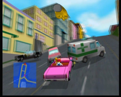 
The Simpsons: Road Rage | Xbox | gameplay screenshot | Data by MobyGames.com