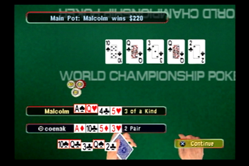 
World Championship Poker | PlayStation 2 | gameplay screenshot | Region: North America | source-country= | Data by MobyGames.com