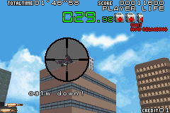 
Silent Scope | Game Boy Advance | gameplay screenshot | Data by MobyGames.com