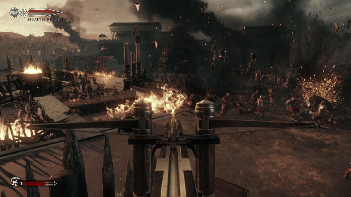 
Ryse: Son of Rome | Xbox One | gameplay screenshot | Region: North America | source-country= | Data by MobyGames.com