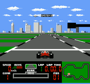 
Ferrari Grand Prix Challenge | NES | gameplay screenshot | Data by MobyGames.com