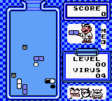 Dr. Mario | Game Boy | gameplay screenshot | region=North America | source-country= | zypher-v2 | moby-eaef31252e22 | Data by MobyGames.com