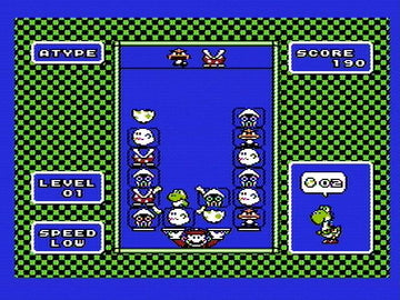 
Yoshi | NES | gameplay screenshot | Data by MobyGames.com