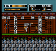 
The Karate Kid | NES | gameplay screenshot | Data by MobyGames.com