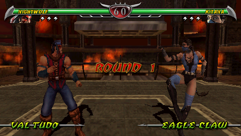 
Mortal Kombat: Unchained | PSP | gameplay screenshot | Data by MobyGames.com