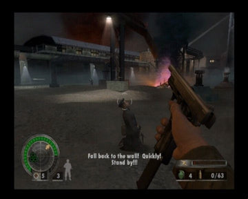 Medal of Honor: European Assault | PlayStation 2 | gameplay screenshot | region=North America | source-country= | zypher-v2 | moby-00c9202b9165 | Data by MobyGames.com