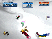 Snowboarding | PlayStation | gameplay screenshot | region=North America | source-country= | zypher-v2 | moby-1edf1a603149 | Data by MobyGames.com