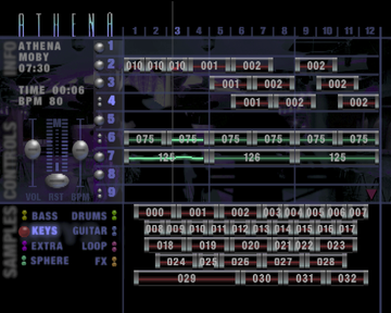 
eJay ClubWorld | PlayStation 2 | gameplay screenshot | Region: North America | source-country= | Data by MobyGames.com