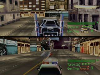
Twisted Metal | PlayStation | gameplay screenshot | Data by MobyGames.com